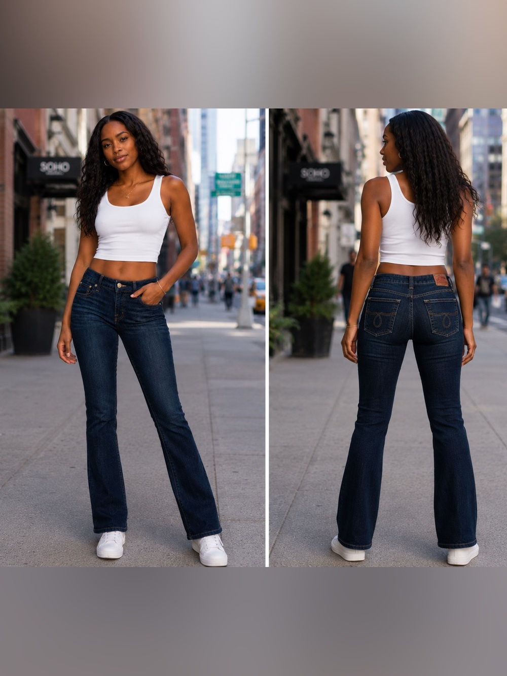 Lucky Brand Women’s Straight Leg Denim Jeans